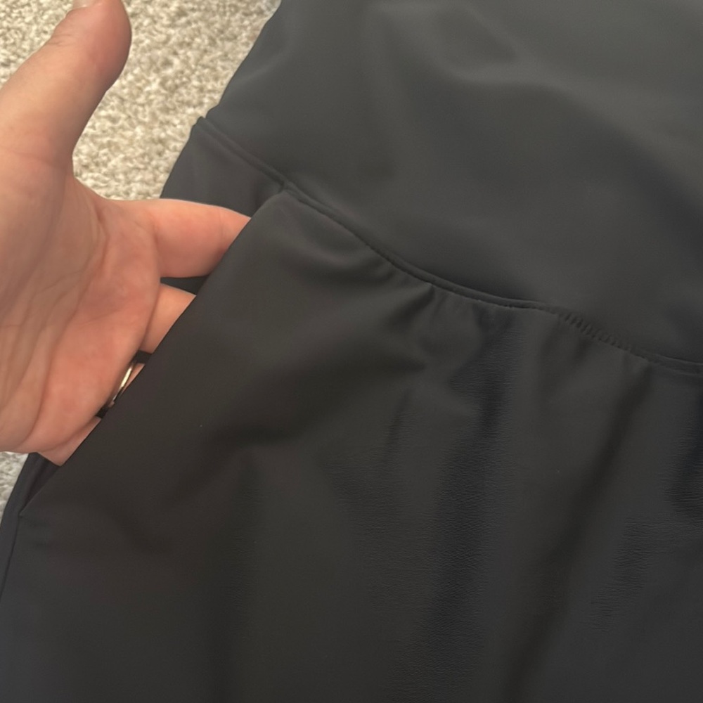 Old Navy Black High Waist Athletic Shorts - Picture 5 of 6